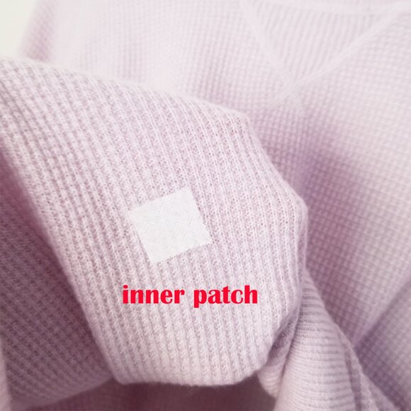 Madewell 100% Cashmere Sweatshirt XL Dusty Lavender Purple Waffle Knit SOFT $158 - Picture 14 of 16